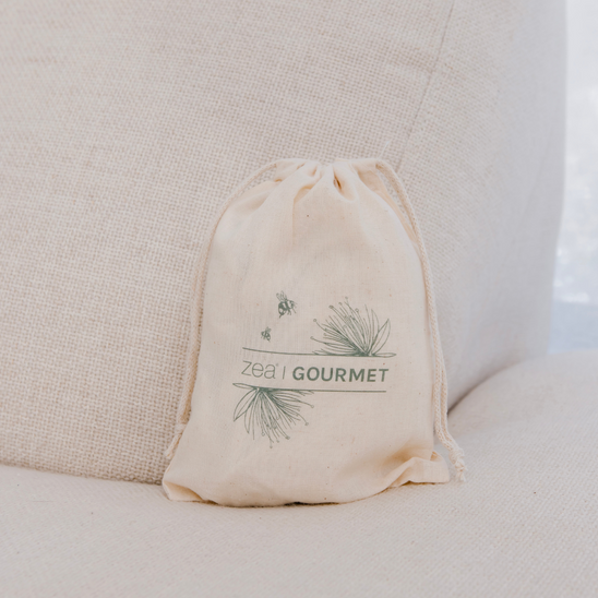 Zea Gourmet Small Recycled Cotton Gift Bag